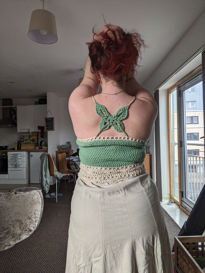 Butterfly Crochet Top [CUSTOM]