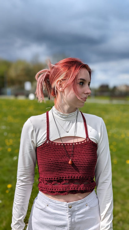 Butterfly Crochet Top [PATTERN]