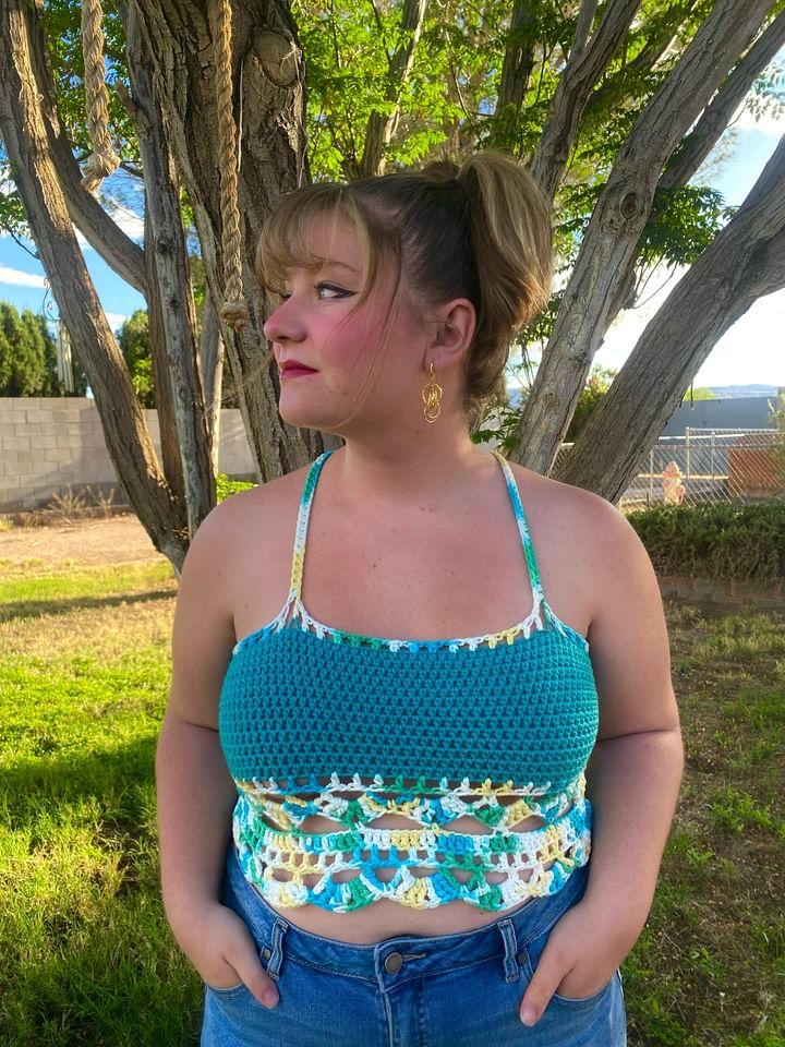 Butterfly Crochet Top [CUSTOM]